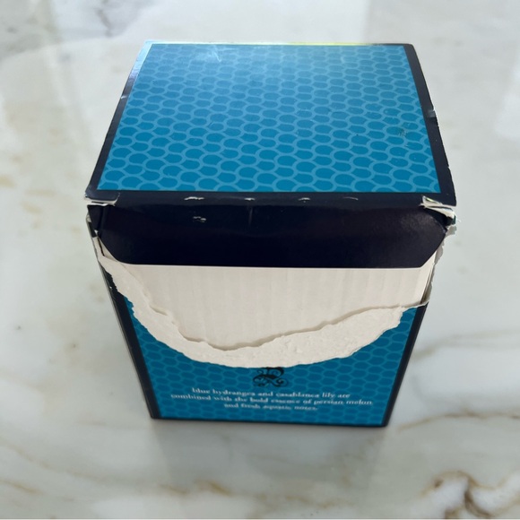 NEST SPRIG BLUE HYDRANGEA CANDLE NIB! - Picture 10 of 12